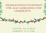 Gottesdienst 23